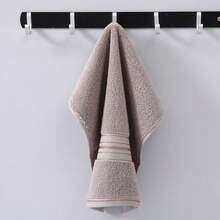 1/3/6/8pcs Set Cotton Simple Distressed Pattern Square Towels, Unisex Adult Face/Hand Towels, Absorbent Quick Dry Soft Fade Resistant, Suitable For Bathroom, Hotel, Gym, Travel, Kitchen, Salon, Spa - Mixed color outfit - View 6