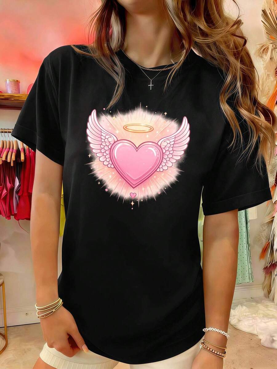 Women T-Shirts - Black - View 1