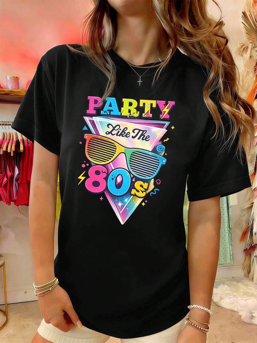 Women T-Shirts - Black - View 1