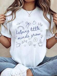 Women T-Shirts - White - View 1