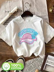 Plus Size T-Shirts - White - View 1