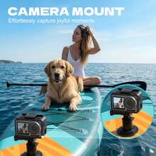 323/350cm Inflatable SUP Board With Accessories, 3 Removable Fins & Adjustable Paddle | Non-Slip Adult Paddle Board In Various Designs For All Water Activities - Pet - View 6