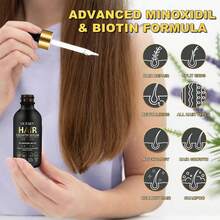 5% Minoxidil For Men And Women Hair Growth, Biotin Hair Growth Serum Hair Regrowth Treatment For Scalp Hair Loss Hair Thinning, Natural Hair Growth For Thicker Longer Fuller Healthier Hair 2.02 Oz - 1 - 查看 4