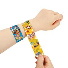 Paw Patrol 24个汪汪队立大功卡通动画儿童拍手手环，带有莱德和小狗角色，完美的派对用品和节日礼物 - 彩色 - 查看 2