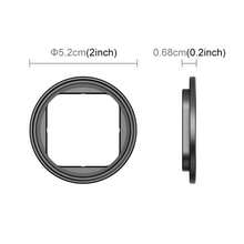 Puluz Ace Pro Filter Holder, Metal Protective Filter Frame For Action Camera (Color: Black) - View 2