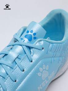 KELME 男士足球鞋，运动训练 TF 钉鞋，防滑专业比赛鞋 - 淺藍色 - 查看 3