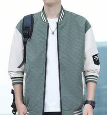 Men Sports Jackets - Green - View 3