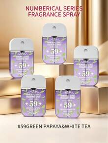 Set de regalo de bruma de fragancias brasileñas de 1/4/5 piezas, que incluye Té Blanco de Papaya, Crema de Caramelo de Anacardo, Playa Soleada, Coco Tostado y talla grande aromas. Adecuado para verano, Día de la Madre, Día del Padre, temporada de bodas, festivales de música y otras ocasiones. Se puede usar en la oficina, dormitorio, sala de estar, baño, automóvil, armario, gabinete de zapatos, estudio y dormitorio. - Multifragancia - Ver 5