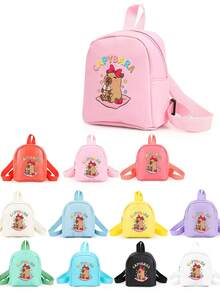 Mochila feminina com alça ajustável, bolsa de peito, mochila multicolorida, adequada para uso diário, atividades ao ar livre, viagens, caminhadas, escola, presente ideal. - Kapibala - Ver 2