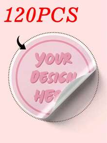 1-240pcs Personalized Labels - Customizable Stickers, Add Any Text, Images, Custom Thank You Labels, Seal Stickers, No Ironing, Back To School - Multicolor - View 21