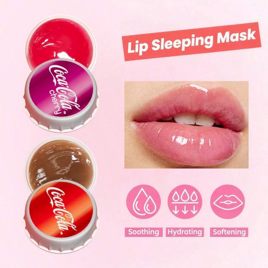 LIP SMACKER 2支装可口可乐润唇膏，持久保湿滋养，舒缓干裂双唇，适合作为礼物送给朋友、家人和母亲节礼物 - 可樂+櫻桃 - 查看 1