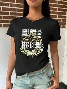 Women T-Shirts - Black - View 2