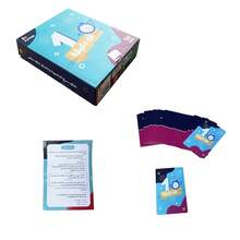 1 Set Arabic Alphabet Quick Game & Educational Flash Cards, Colorful Illustrations, Suitable For Family Gatherings, Cardboard Material, Fun Educational Activity For All Ages | Illustrated Cards | Cardboard Cards, Arabic Language Card Game, Ramadan, Eid - Green - View 6