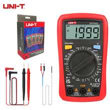 1pc UNI-T UT131A Compact Digital Multimeter, Pocket-Sized Multimeter, Burn-Proof, Multifunction Smart Meter, Electrical Multimeter - Red - View 15