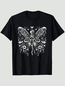 Women T-Shirts - Black - View 6