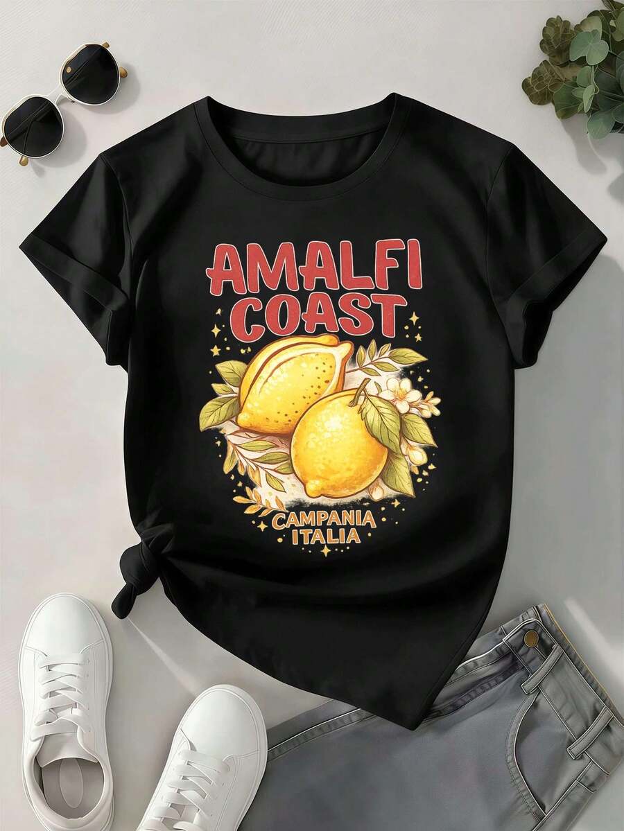 Women T-Shirts - Black - View 1