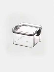 460-1800毫升密封食品储存容器，透明塑料罐，适用于厨房存放谷物、茶叶、干货等。 - 彩色 - 查看 14