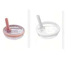 1pc 40oz/1.2L Replacement Lid With Straw For Insulated Tumbler, Reusable, Leak-Proof, Ideal For Back To School - Multicolor - View 14