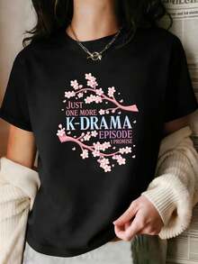 Women T-Shirts - Black - View 2