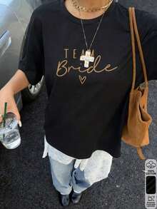 Women T-Shirts - Black - View 4