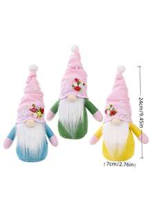 1 pezzo Decorazione per la Festa della Mamma, Bambola con cappello a fiori di perle per la Festa della Mamma, Regalo per la Festa della Mamma - Visualizzare 12