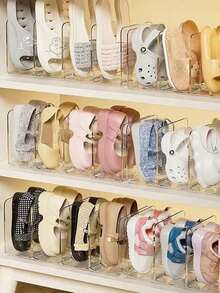 Durable Clear Acrylic Handbag Organizer - Sturdy Storage & Display Rack For Closet, Home & Shop Decor - Clear - View 9