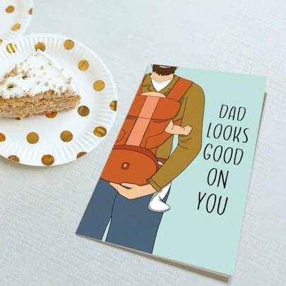 Specialized Father's Day Cards - Includes Designs For Stepdad, Son, & Husband - Witty & Aesthetic Kraft Paper Style Greetings - Perfect For Family Celebration