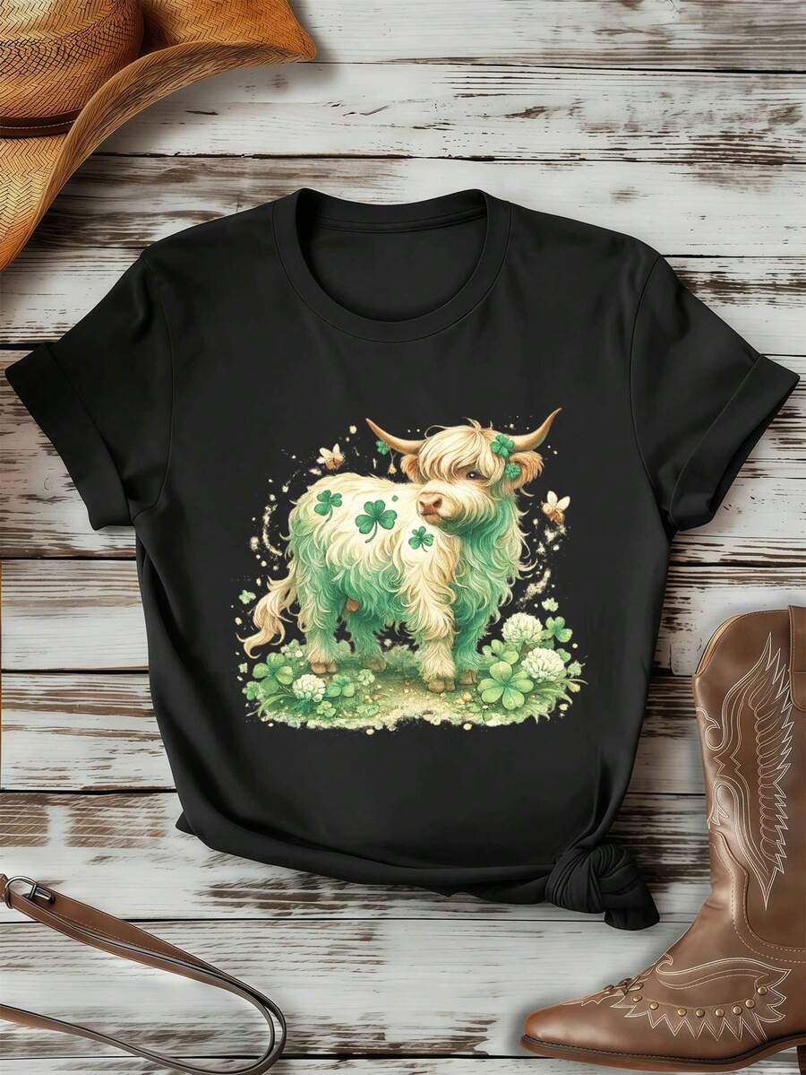 Women T-Shirts - Black - View 1