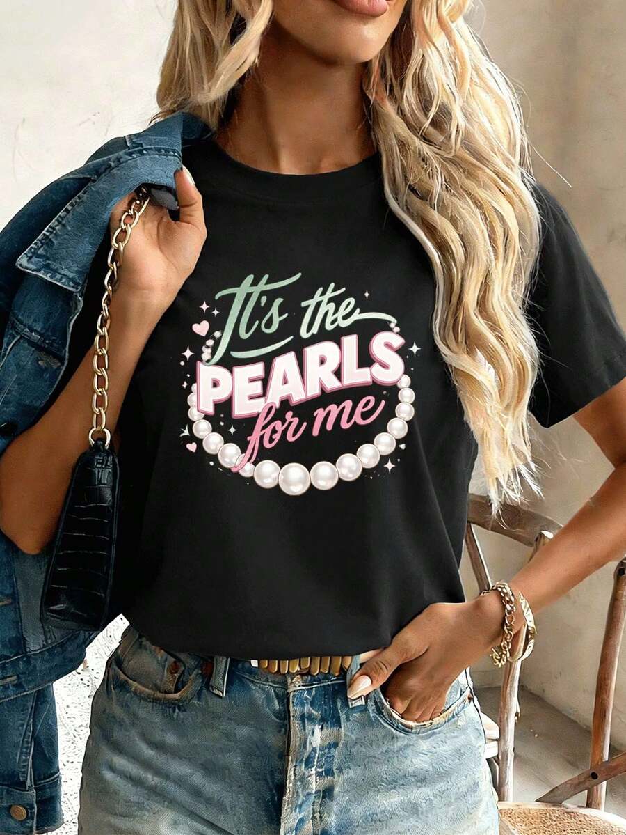 Women T-Shirts - Black - View 1