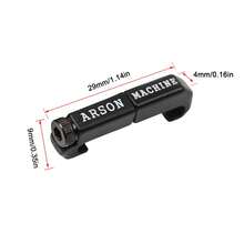 Bộ 3 chi tiết dẫn dây M-LOK, hệ thống quản lý cáp, nắp ray Picatinny, ốp tay cầm súng airsoft, dẫn hướng dây cố định. - A - Xem 4