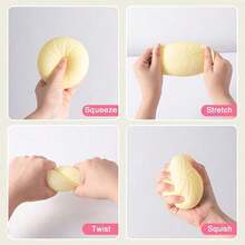 2 pièces/1 pièce Jouet anti-stress délicat en forme de ravioli 3D, une boule anti-stress molle en forme de ravioli se gonflant progressivement. Il s'agit d'un jouet anti-stress intéressant convenant à tous les groupes d'âge, idéal pour la décoration de bureau, le soulagement de l'anxiété, ainsi que pour les cadeaux de fêtes et de rentrée scolaire. - A - Voir 3