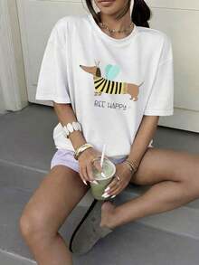 Women T-Shirts - Weiss - View 3