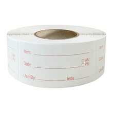 250pcs/Roll Self-Adhesive Item Reminder Classification Label Paper, Suitable For Mall/Kitchen/Living Room/Various Scenarios - Mixed Pack Of 2 Rolls (500pcs Each) - View 2