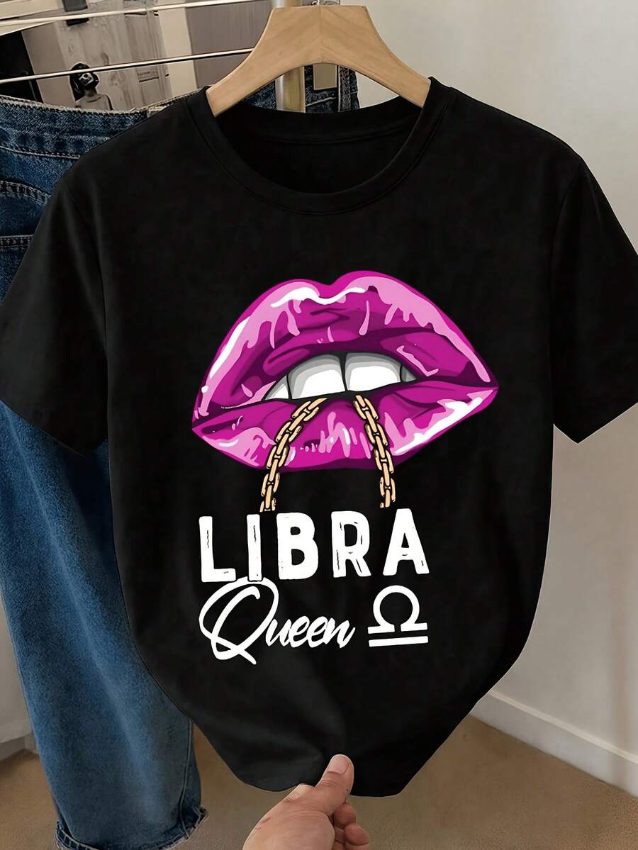 Plus Size T-Shirts - Black - View 1