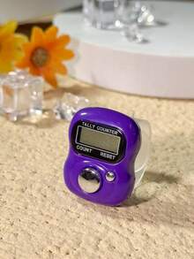 Macaron Color Finger Counter, Electronic Rosary Counter, Electronic Prayer Bead Counter Watch, Lightweight And Portable, Multi-Color Electronic Display Counter, Birthday Gift, Ramadan Gift, Religious Ritual Counter, Suitable For Ramadan Religious Recitation, Daily Religious Practices, Eid Al-Adha Gift, Portable For Personal Use, Warehouse Counting, Daily Prayers, Ramadan Taraweeh Prayers - Multicolor - View 20