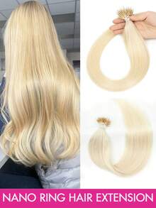 50片纳米环接发，真人发丝，隐形纳米环接发，直发纳米珠接发，冷融合技术，增加发量 - 彩色 - 查看 42