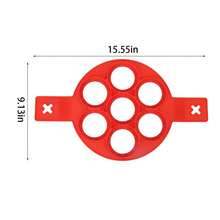 Multi-Shape Silicone Egg Fryer, Creative Kitchen Mold, Practical Baking Tool For Frying Eggs, Easy To Use And Clean - 查看 3
