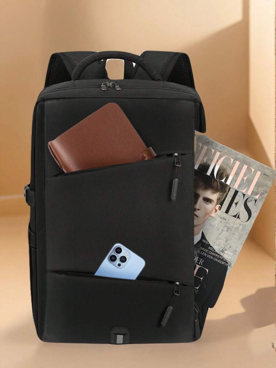 バックパック メンズ ビジネス YKK ファスナー 大容量 A4 対応 撥水加工 耐衝撃 盗難防止 PC 収納 通学