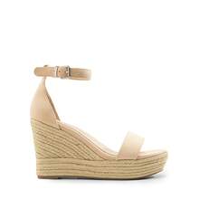 Women's 3.6-Inch Platform Espadrilles Wedge Sandals Open Toe Comfortable Adjustable Ankle Strap Suitable For Vocation Walking Beach Dressy Summer Shoes - 杏色 - 查看 7