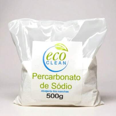 Percarbonato de Sódio 100% Puro Limpeza Em Geral Tira Manchas Roupas Brancas 500g