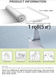 3D立体自粘XPE泡沫墙纸，防水防潮仿皮纹理，防震软包装自粘墙贴，可粘贴于床头，可重复使用且可裁剪，1套 - 彩色 - 查看 16