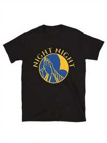 Camiseta de baloncesto Night Night Steph 30 GSWarriors - Camiseta casual, unisex, de verano, de manga corta, de algodón de alta calidad para hombre, camiseta negra. - Negro - Ver 1