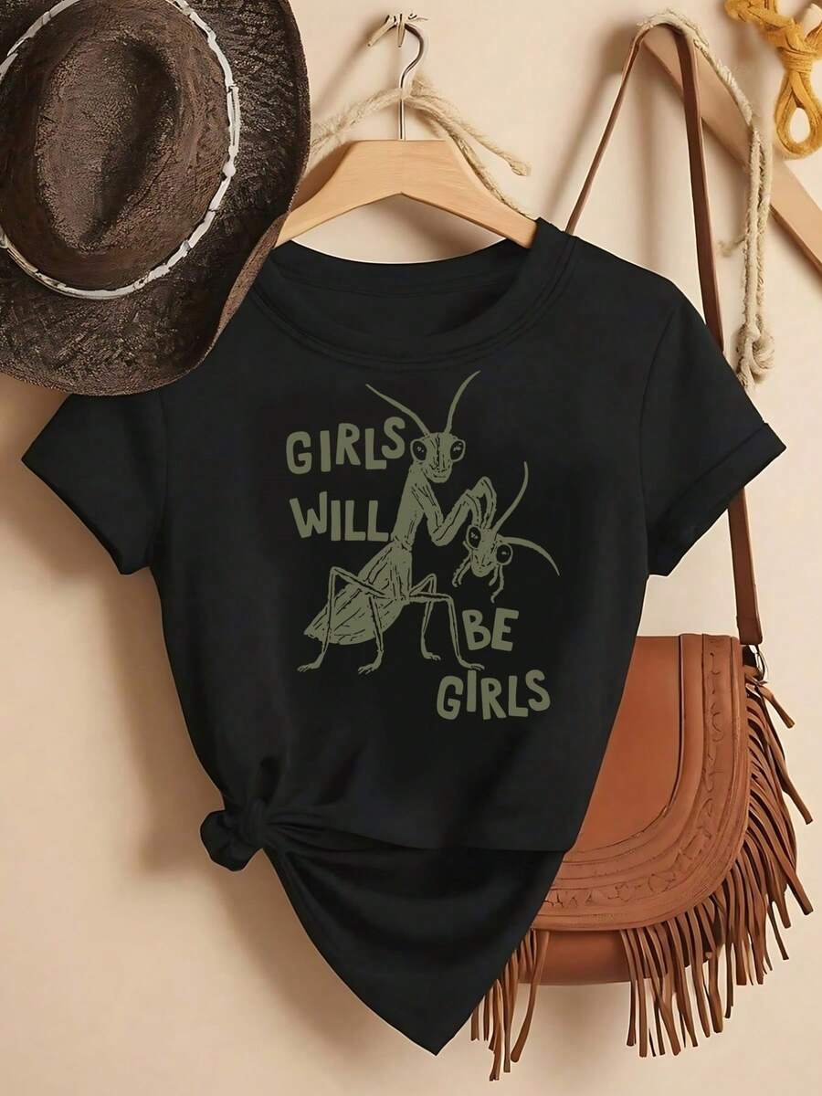 Women T-Shirts - Black - View 1