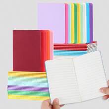 4 pezzi Mini Taccuini Portatili, Blocchi Note Compatti Multicolore, Adatti per Prendere Appunti, Forniture per l'Apprendimento e Forniture per Ufficio, Piccoli Regali, Taccuini Tascabili - Vari Colori Copertina Morbida - Perfetti per Scuola, Ufficio o Diario, Quaderni Scolastici, Forniture per l'Apprendimento, Design Interessante, Copertina Durevole - Multicolore - Visualizzare 4