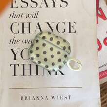 极简半透明绿色波点耳机盒，带挂环，兼容 Pro 3、新款 Pro 2、可爱 Apple 4 极简 3，个性化半耳机盒 - 綠色 - 查看 5