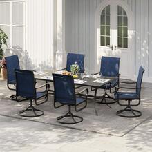 Patio Lounge Chair & Swing Chair - A - View 2