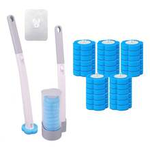 Cepillo Para Limpiar Inodoro Escobilla Desechable Baño 30pcs - 1 - Ver 12