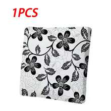 1pc/2pcs/6pcs/8pcs Floral Vein Pattern Digital Print Outdoor Sofa Cover, Floral Vein Garden Theme Washable Patio Cushion Cover With Elastic Band Closure, Outdoor Sofa Seat Cushion Cover, Patio Furniture Cover, Living Room Furniture Protector, Suitable For Garden, Park, Indoor And Outdoor Sofa Cushions, Sectional Sofa And Armchair - A - View 14