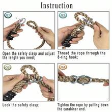 Swing Hanging Ropes - Adjustable, Extra- Nylon Material; Includes Hanging Strap Kit. Supports Up To 650 Lbs; 6 Feet Long; Set Of 2. - Brown - View 3