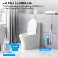 Cepillo Para Limpiar Inodoro Escobilla Desechable Baño 30pcs - 1 - Ver 9